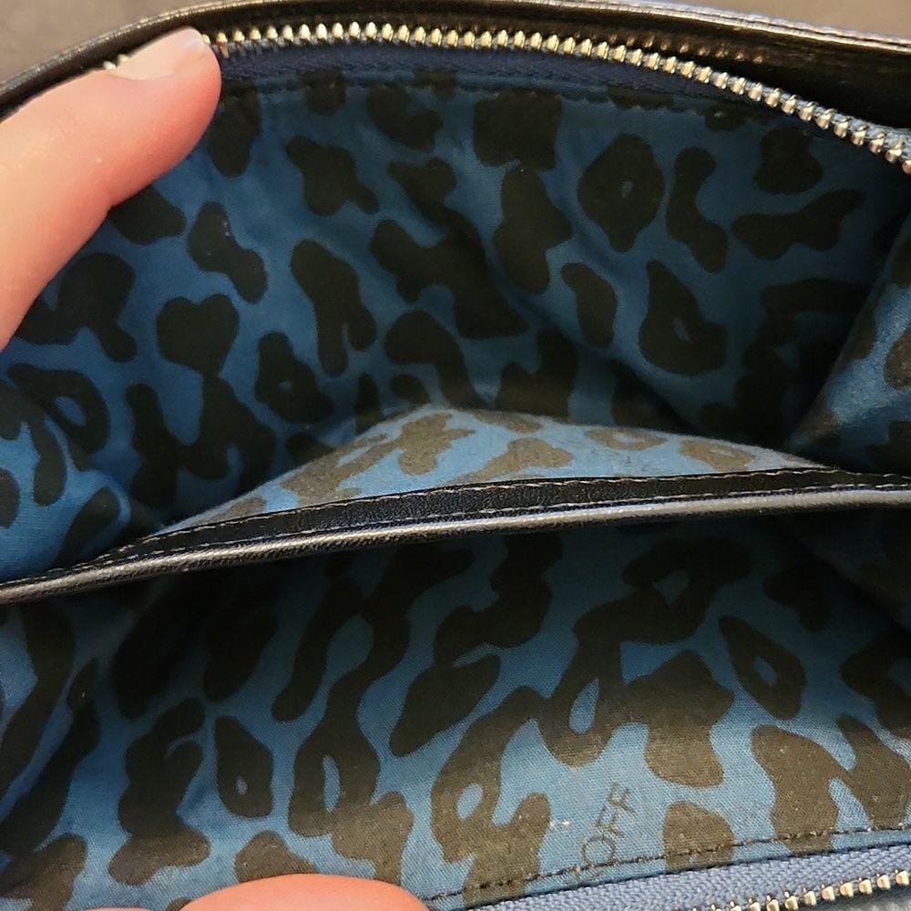 Rebecca Minkoff Navy Studded Wallet - Picture 5 of 12